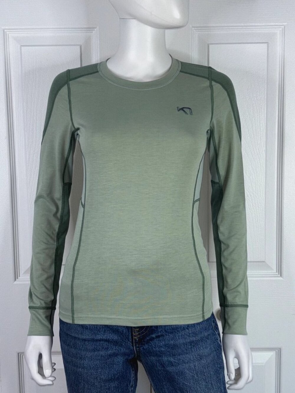 KARI TRAA women's base layer sweater XS